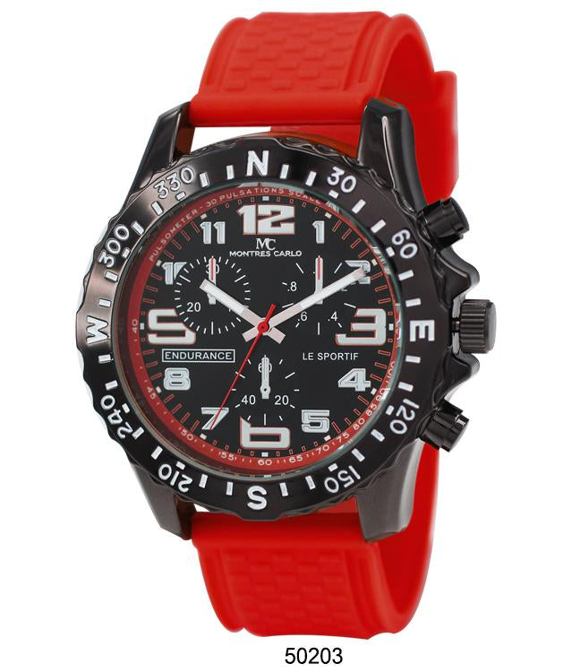 5020 - Silicon Band Watch