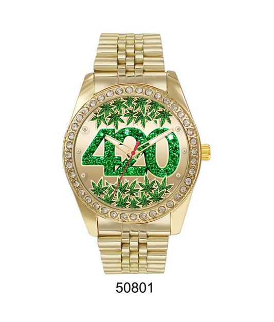 5080 - Metal Band Watch